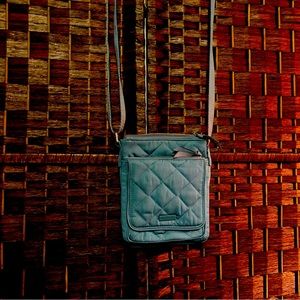 Vera Bradley cross body bag blue.